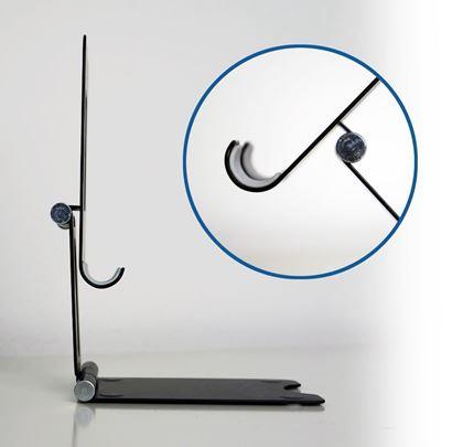 Kép valamiből Fém mobiltelefon tartó - fekete