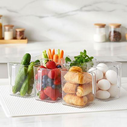 Kép valamiből Átlátszó hűtőszekrény rendező fogantyúval