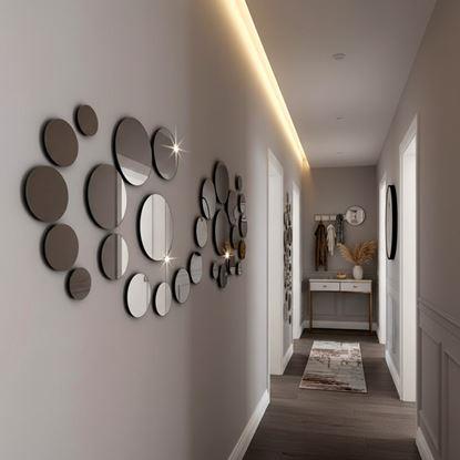 Kép Fal/tükör matricák - karikák 32 db