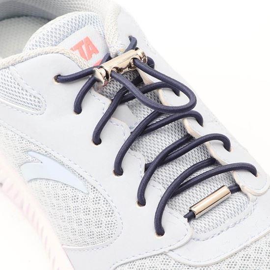 Kép valamiből Gyorskioldó cipőfűző  -  fekete