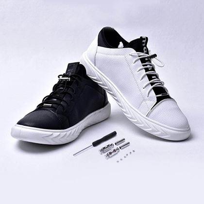 Kép valamiből Gyorskioldó cipőfűző  -  fekete