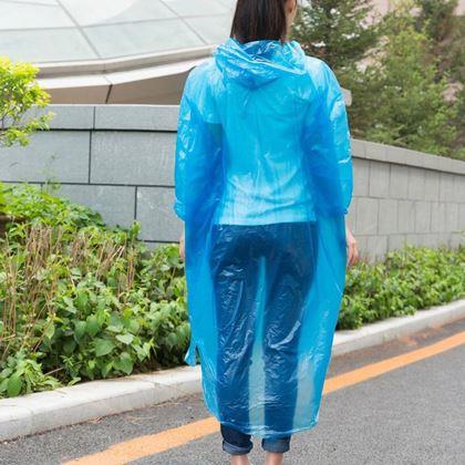 Kép valamiből Vészhelyzeti esőkabát  -  kék