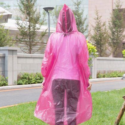 Kép valamiből Vészhelyzeti esőkabát  -  rózsaszín