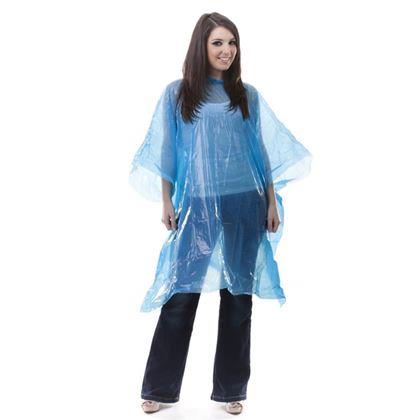 Kép valamiből Vészhelyzeti esőkabát  -  kék