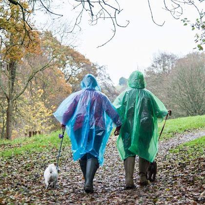 Kép valamiből Vészhelyzeti esőkabát  -  kék
