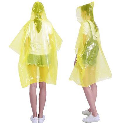 Kép valamiből Vészhelyzeti esőkabát  -  sárga