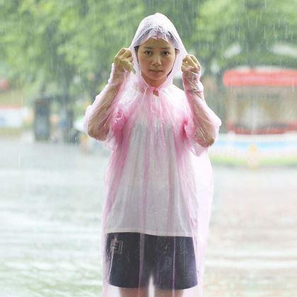 Kép valamiből Vészhelyzeti esőkabát  -  rózsaszín