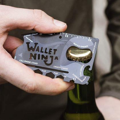 Kép valamiből Wallet Ninja multifunkciós kártya - 18in1