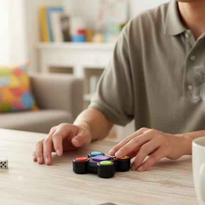 Kép valamiből Memória játék fényekkel és hanggal