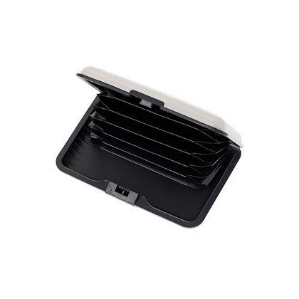 Kép valamiből Praktikus igazolvány- és fém kártyatartó - ezüst