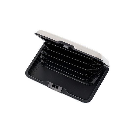 Kép valamiből Praktikus igazolvány- és fém kártyatartó - ezüst