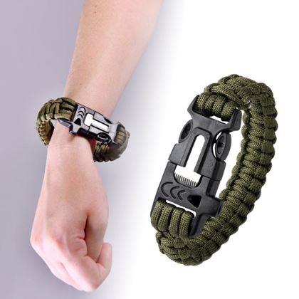 Kép valamiből Túlélő karkötő - zöld