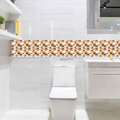 Kép valamiből Samolepící obklady 6 ks - hnědé