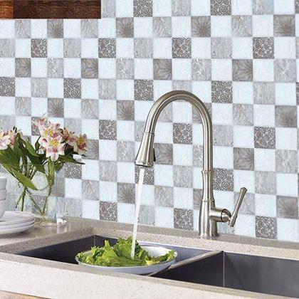 Kép valamiből Samolepící obklady 6 ks - šedé