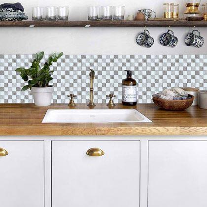 Kép valamiből Samolepící obklady 6 ks - šedé