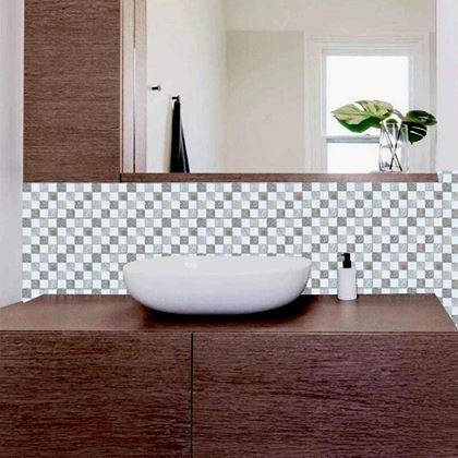 Kép valamiből Samolepící obklady 6 ks - šedé