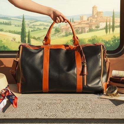 Kép valamiből Összecsukható utazótáska - fekete