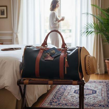 Kép valamiből Összecsukható utazótáska - fekete