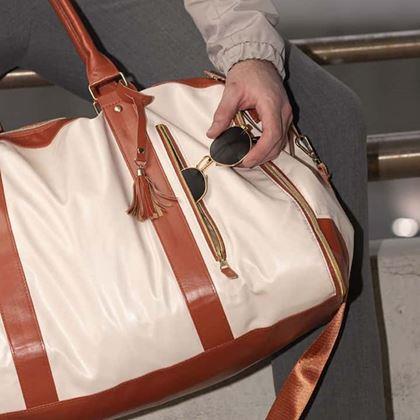 Kép valamiből Összecsukható utazótáska - bézs