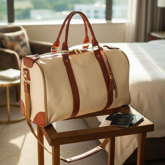 Kép valamiből Összecsukható utazótáska - bézs