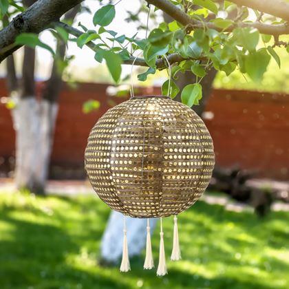 Kép valamiből Dekoratív napenergiás lampion lámpa