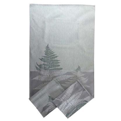 Kép 3 db-os pamut konyharuha szett 50x70 cm - páfrány