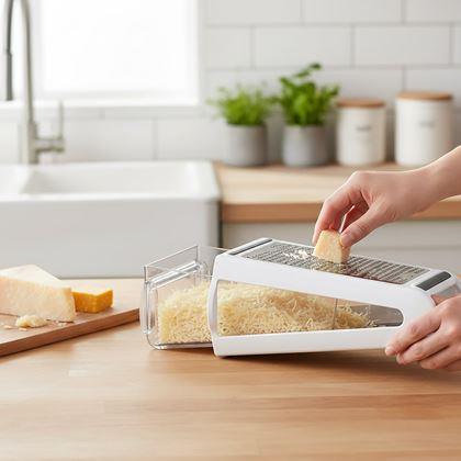 Kép valamiből Kétirányú reszelő tartállyal