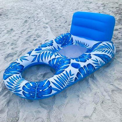 Kép valamiből Felfújható vízi fotel pohártartókkal