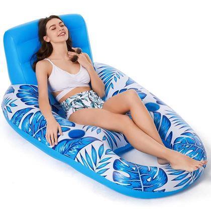 Kép valamiből Felfújható vízi fotel pohártartókkal