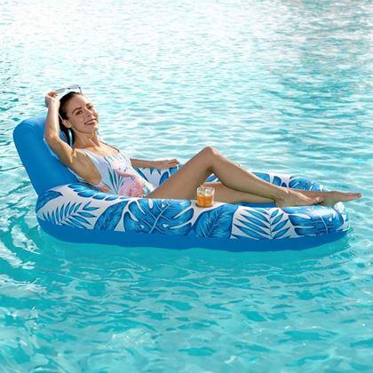 Kép valamiből Felfújható vízi fotel pohártartókkal