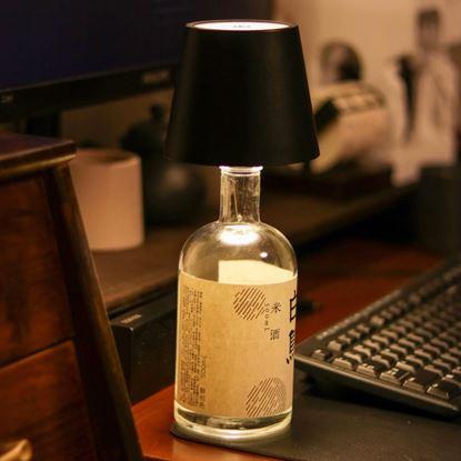 Kép Érintésvezérelt lámpa palackra, 3 világítási mód