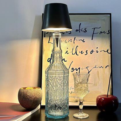 Kép valamiből Érintésvezérelt lámpa palackra, 3 világítási mód