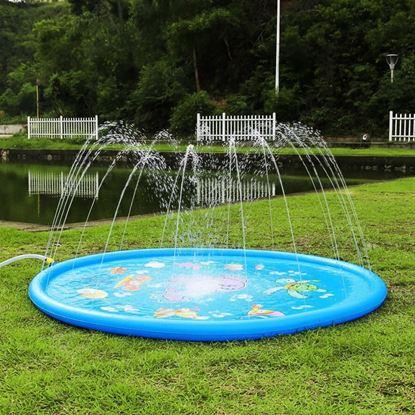 Kép Gyerek vízi játszószőnyeg, 97 cm átmérő