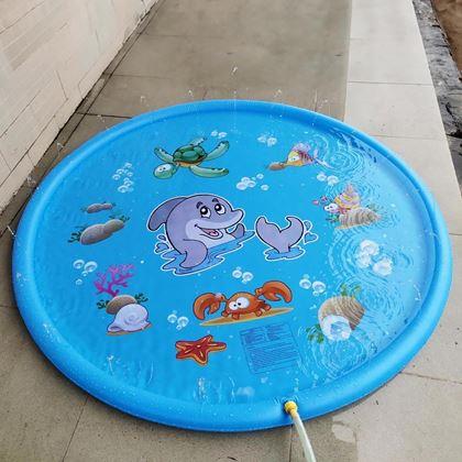 Kép valamiből Gyerek vízi játszószőnyeg, 97 cm átmérő