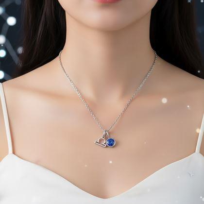 Kép valamiből Zodiákus jegyes medálos nyaklánc - Mérleg