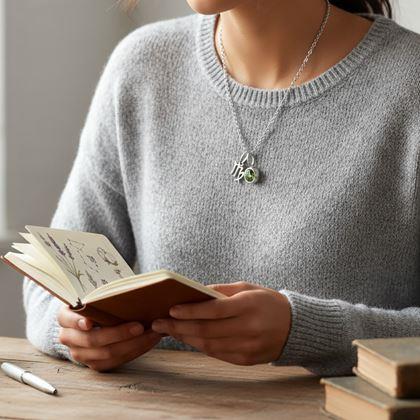 Kép valamiből Zodiákus jegyes medálos nyaklánc - Szűz