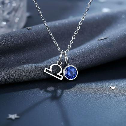 Kép valamiből Zodiákus jegyes medálos nyaklánc - Mérleg