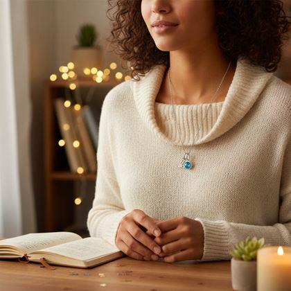 Kép valamiből Zodiákus jegyes medálos nyaklánc - Bak