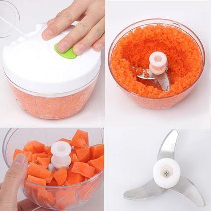 Kép valamiből Kézi konyhai aprító, 3 pengével