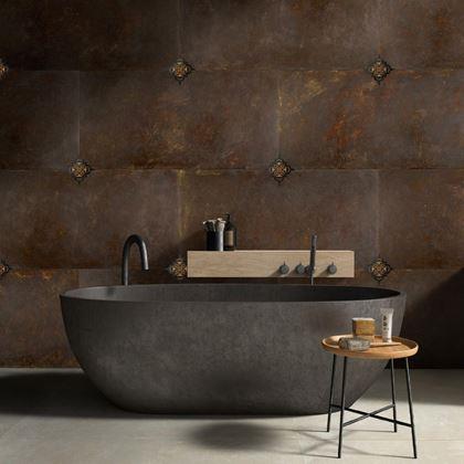 Kép valamiből Matricák csempékhez - 36 db - fekete-barna