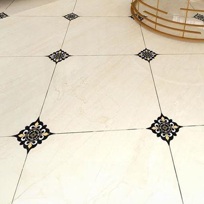 Kép valamiből Matricák csempékhez - 20 db - fekete-sárga