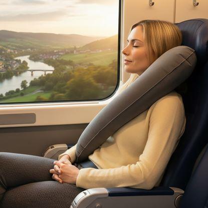 Kép Felfújható utazópárna