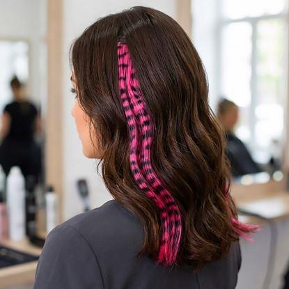 Kép Színes clip-in hajtincs, 45 cm, mosómedve farok