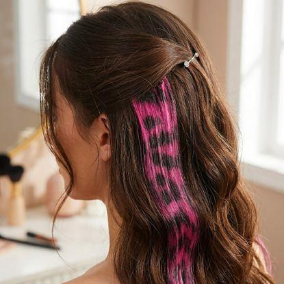 Kép Színes clip-in hajtincs, 45 cm, mosómedve farok