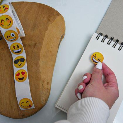 Kép valamiből Emoji matricák 500 db