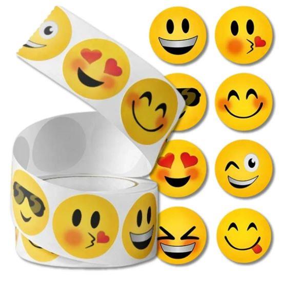 Kép valamiből Emoji matricák 500 db