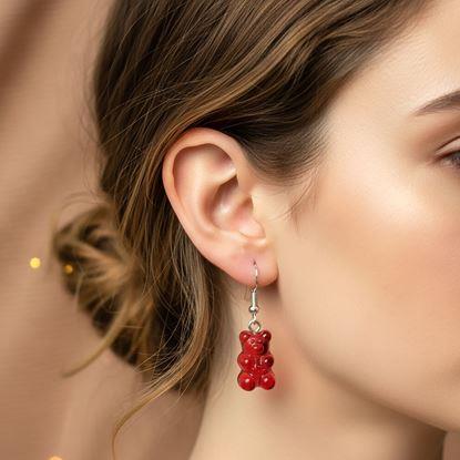 Kép Gumimaci fülbevaló 