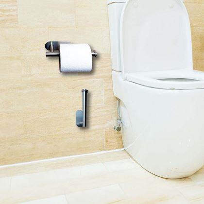 Kép valamiből Öntapadó rozsdamentes WC-papír tartó