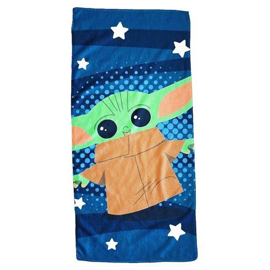 Kép valamiből Frottír törölköző - Star Wars Baby Yoda
