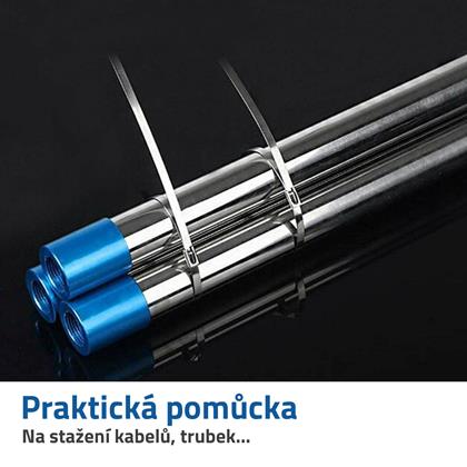 Kép valamiből Fém kábelkötegelők - hosszúság 10 cm